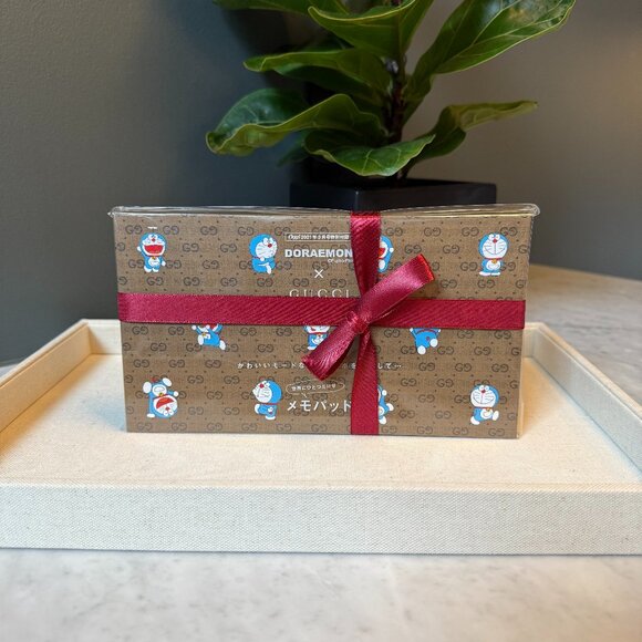Doraemon x Gucci Double Pack of Sticky Notes in Hardcover
